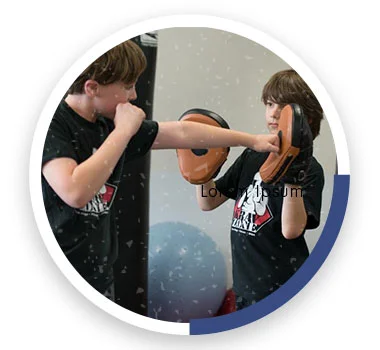 Kids training together at KravZone
