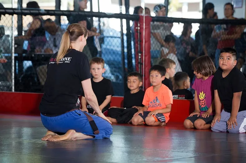 Kids martial arts training at KRAV Zone, Bay Area’s top self-defense and fitness program.